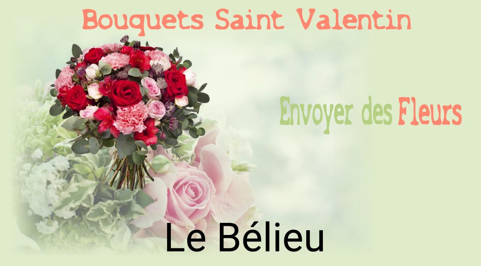 Roses de Saint-Valentin livrées à Le Bélieu